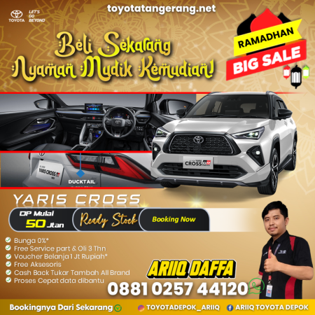 Promo Yaris Cross Terbaru
